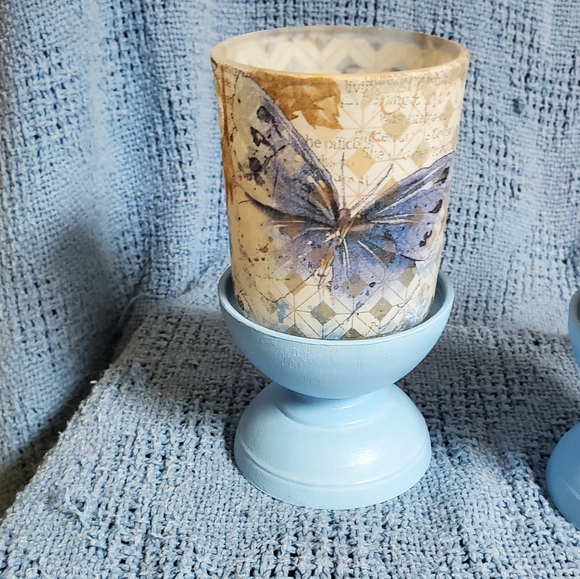 💥FALL SALE💥Made with ❤ by the Smith Sisters Painted and Decopaged - Picture 2 of 6